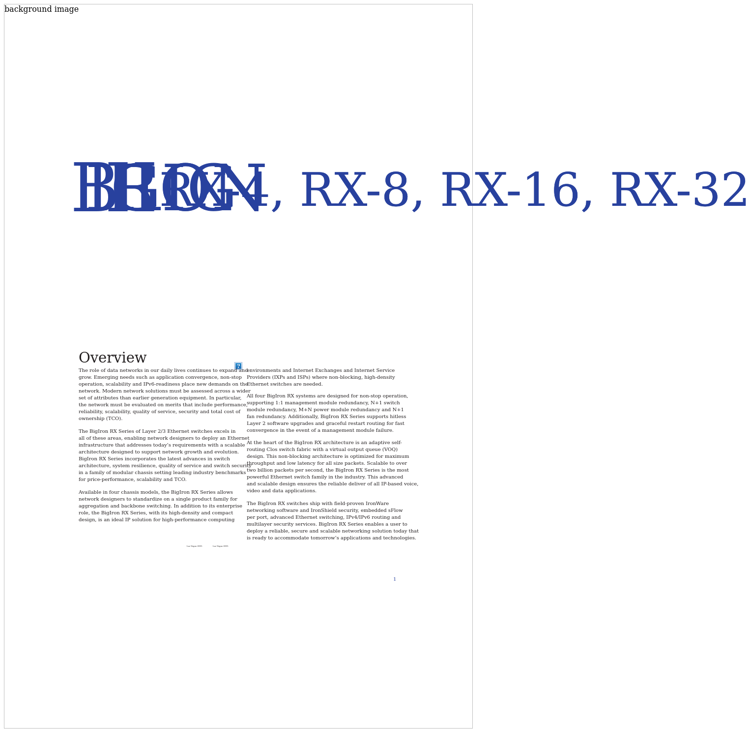 BIGIRON RX-32