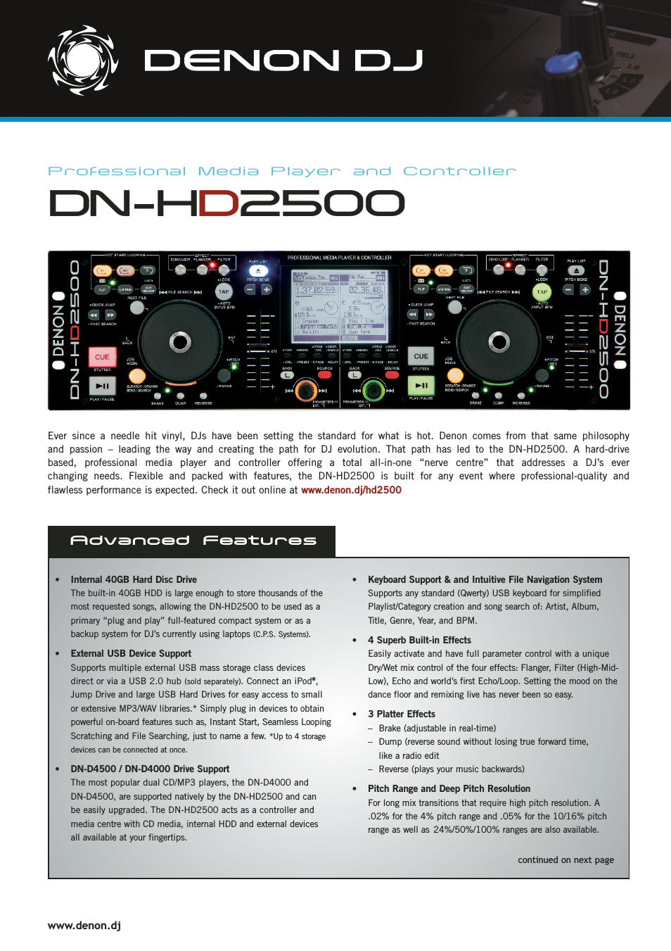 DN-HD2500