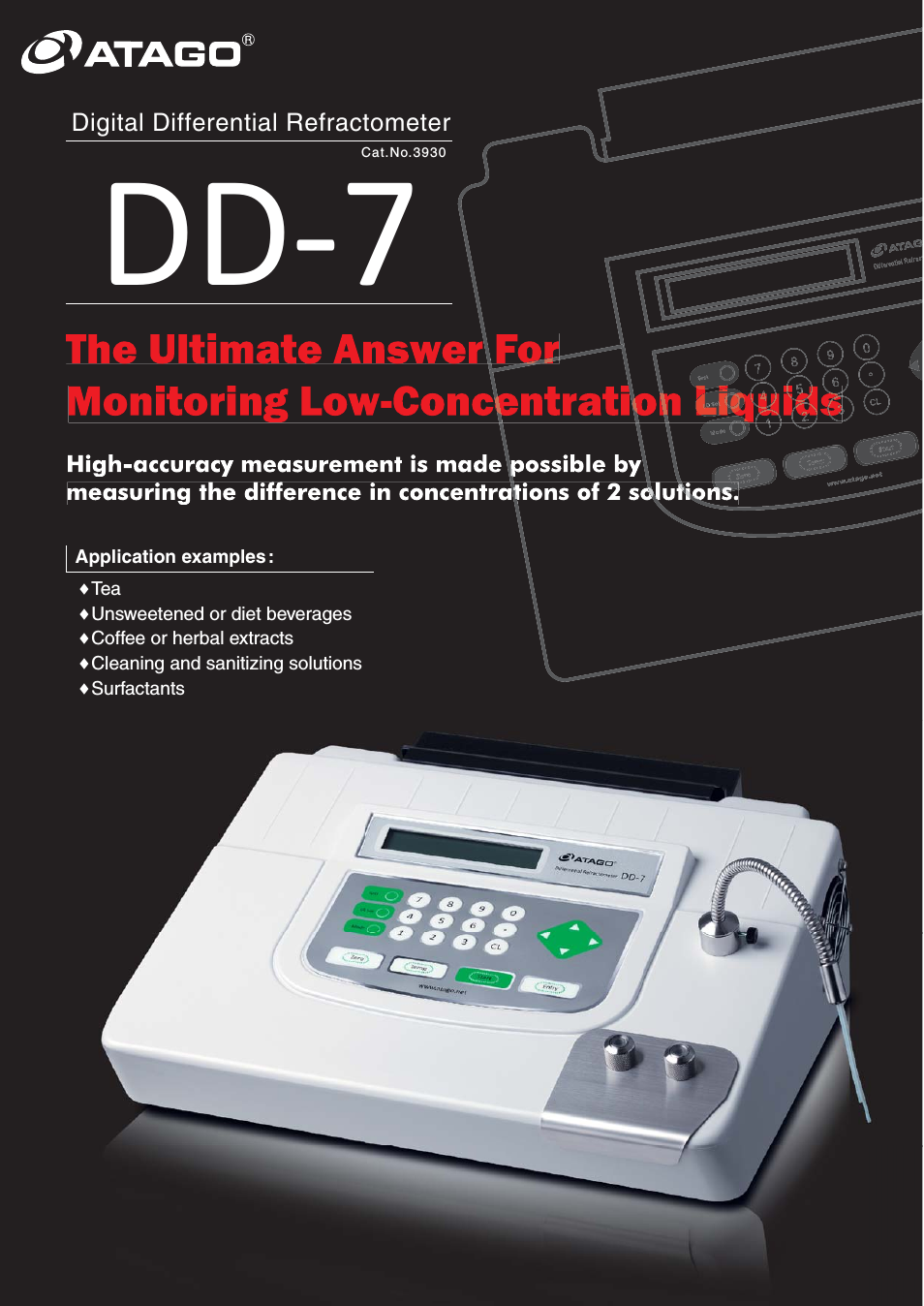 Atago DD-7 Digital Differential Refractometer