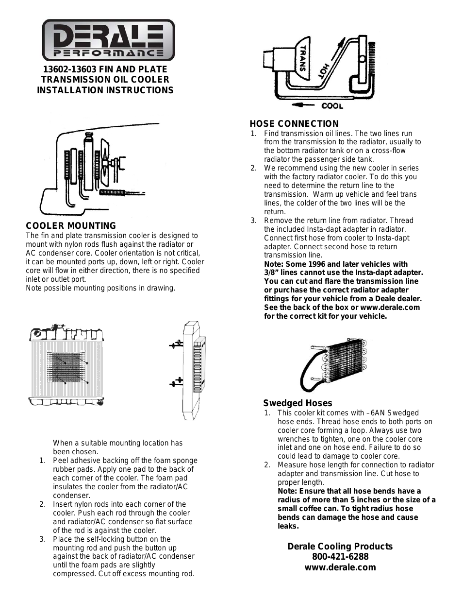 Fin & Plate Transmission Cooler