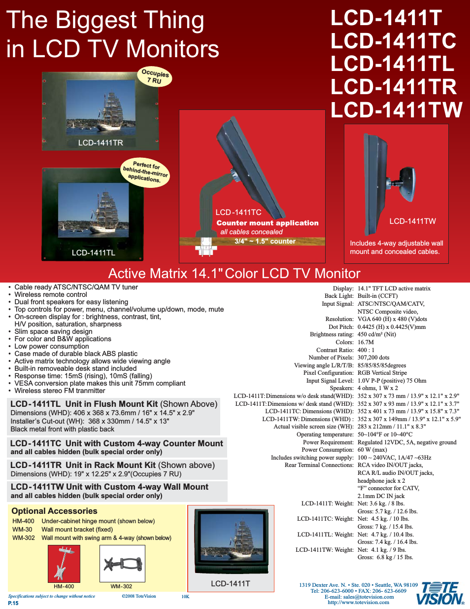 LCD-1411TW