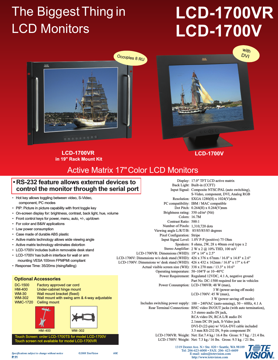 LCD-1700V