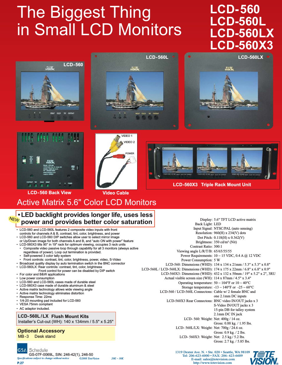 LCD-560X3
