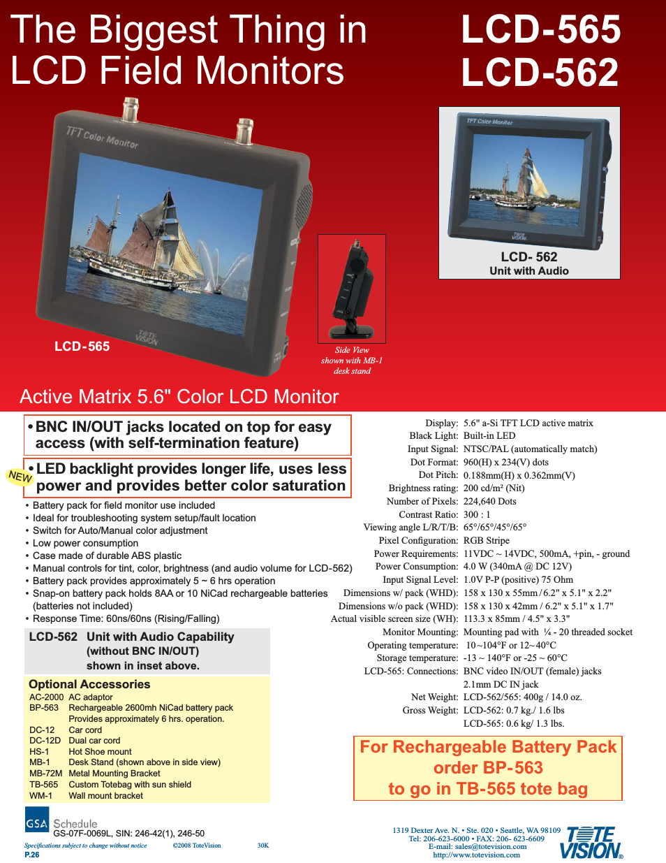 LCD-565
