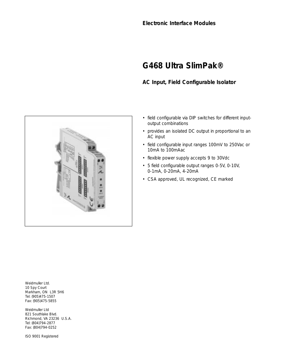 G468 Ultra SlimPak