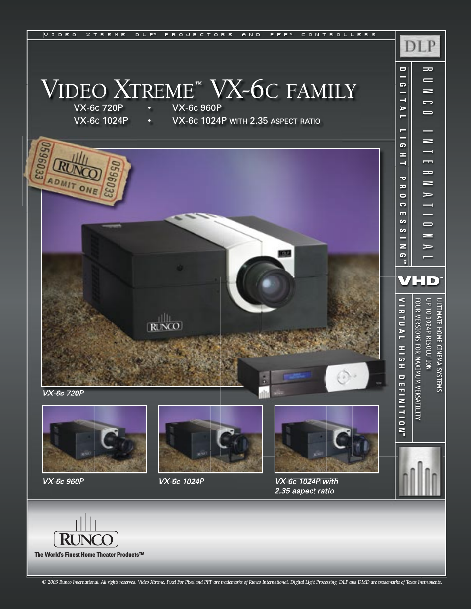 VIDEO XTREME VX-6c 1024P