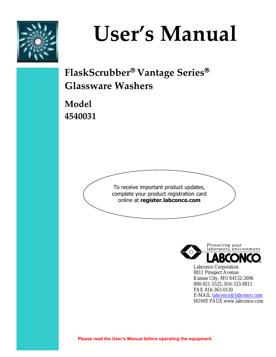 FlaskScrubber Vantage Series Glassware Washers 4540031