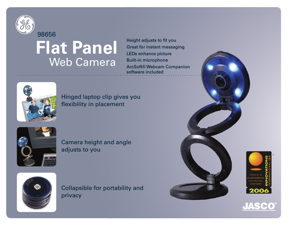 Flat Panel Web Camera 98656
