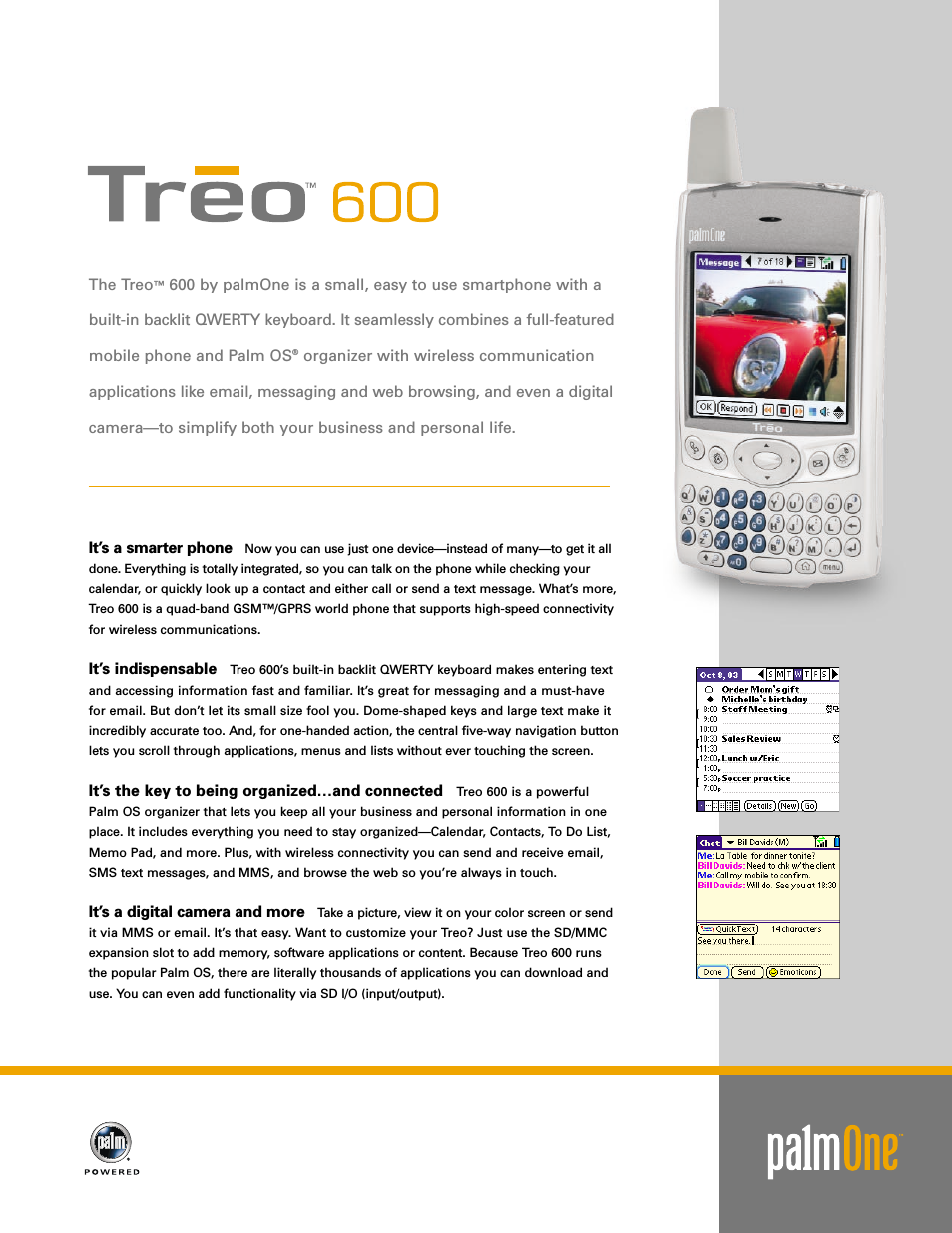 palmOne Treo Smartphone 600