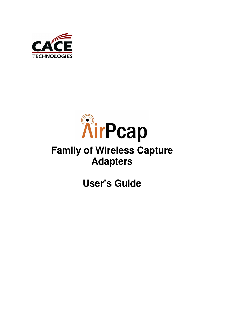 AirPcap Wireless Capture Adapters