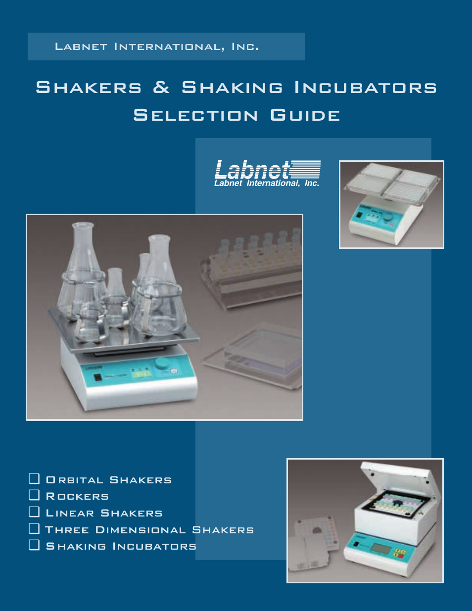 Shakers and Shaking Incubators Selection Guide