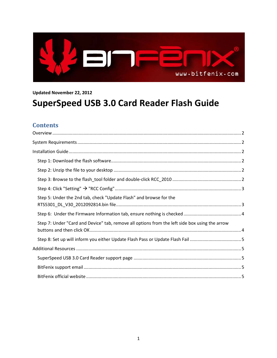 SuperSpeed USB 3.0 Card Reader