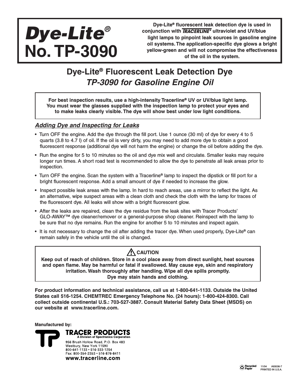TP-3090 Dye-Lite