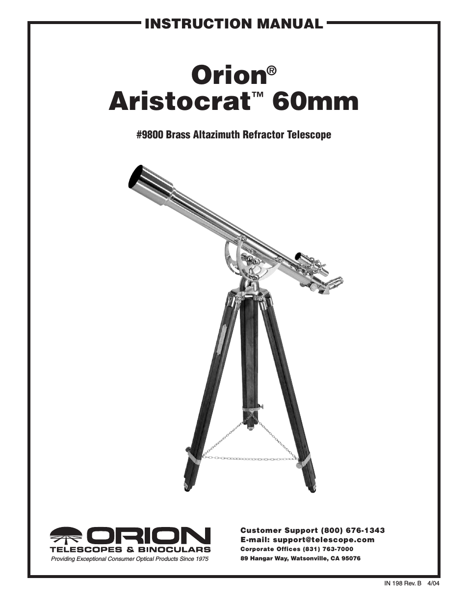ARISTOCRAT 9800