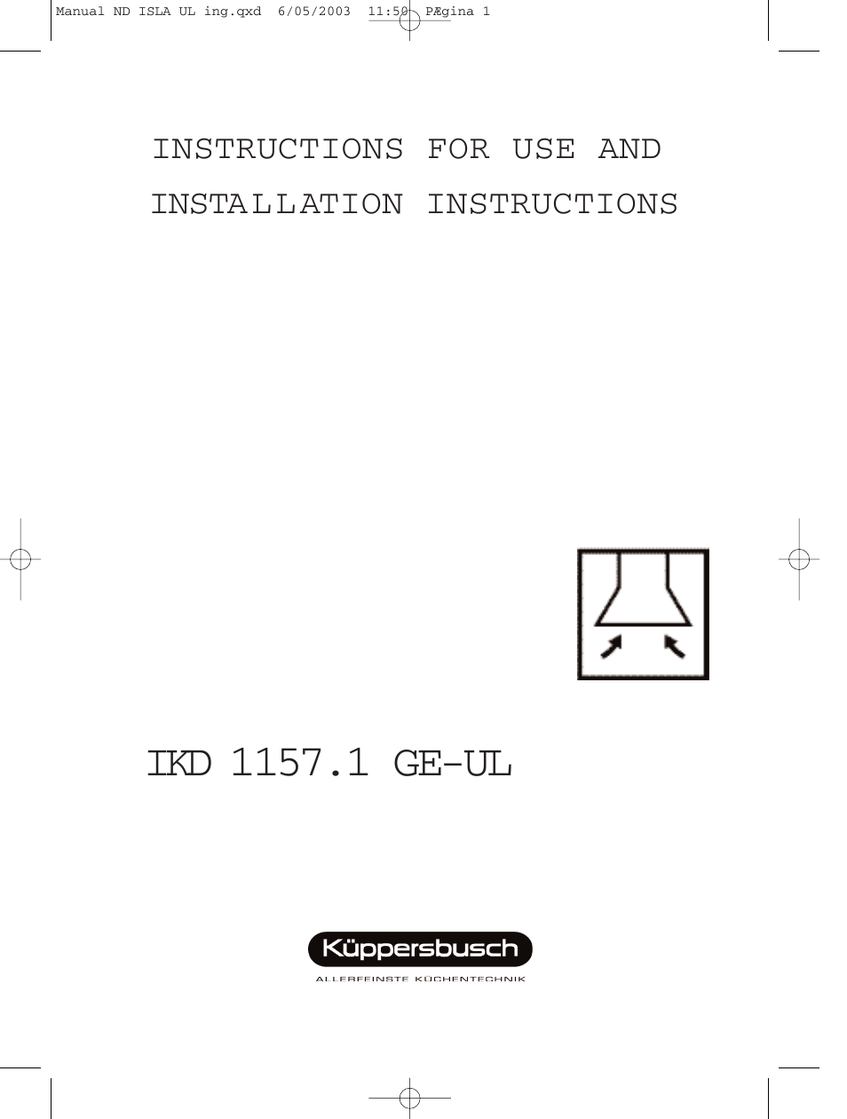 IKD 1157.1 GE-UL