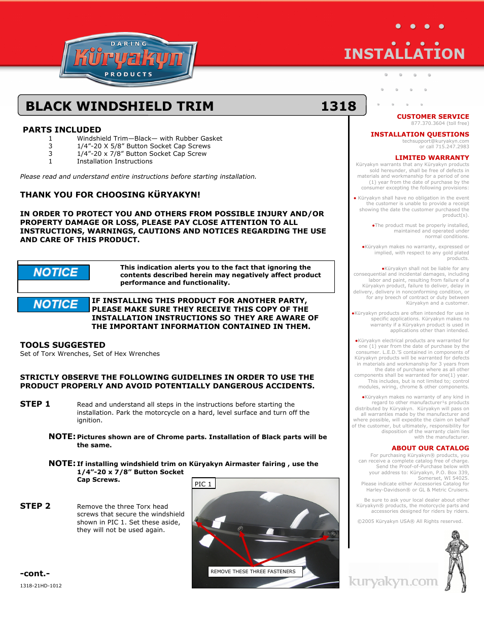 1318 BLACK WINDSHIELD TRIM