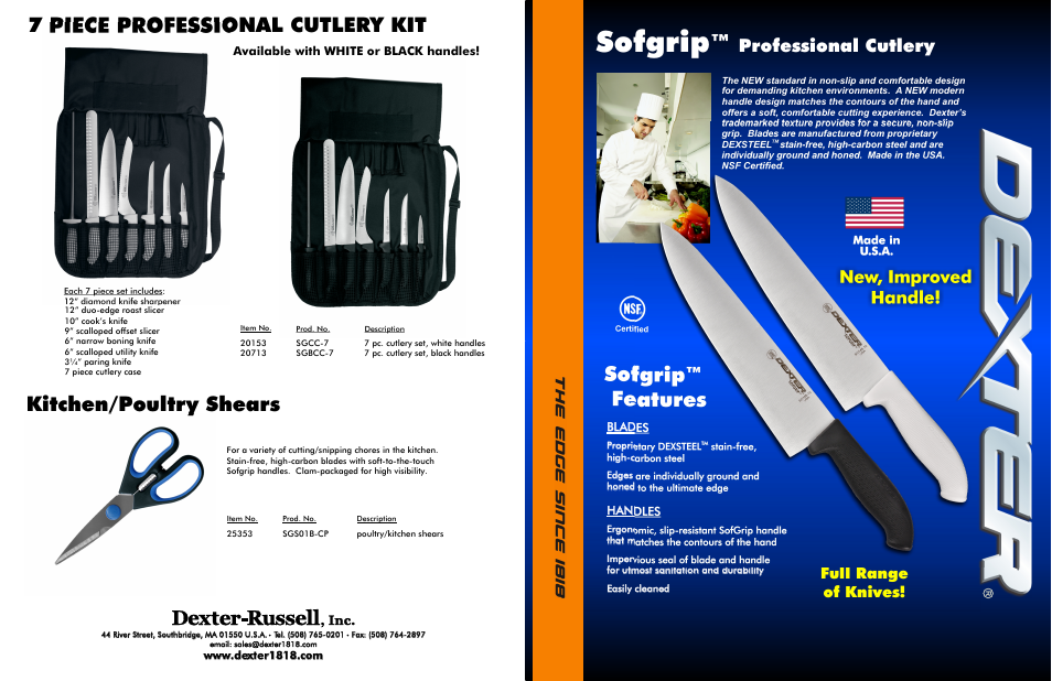SofGrip Product Flyer