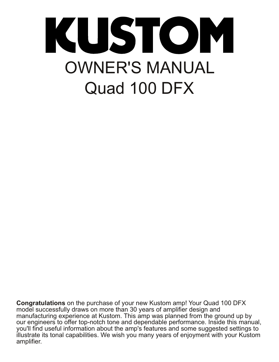 Quad 100 DFX