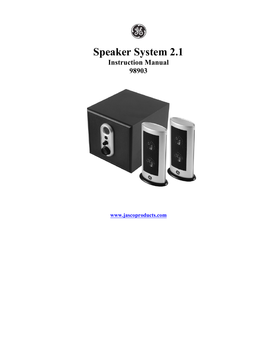 98903 GE 2.1 Speaker System