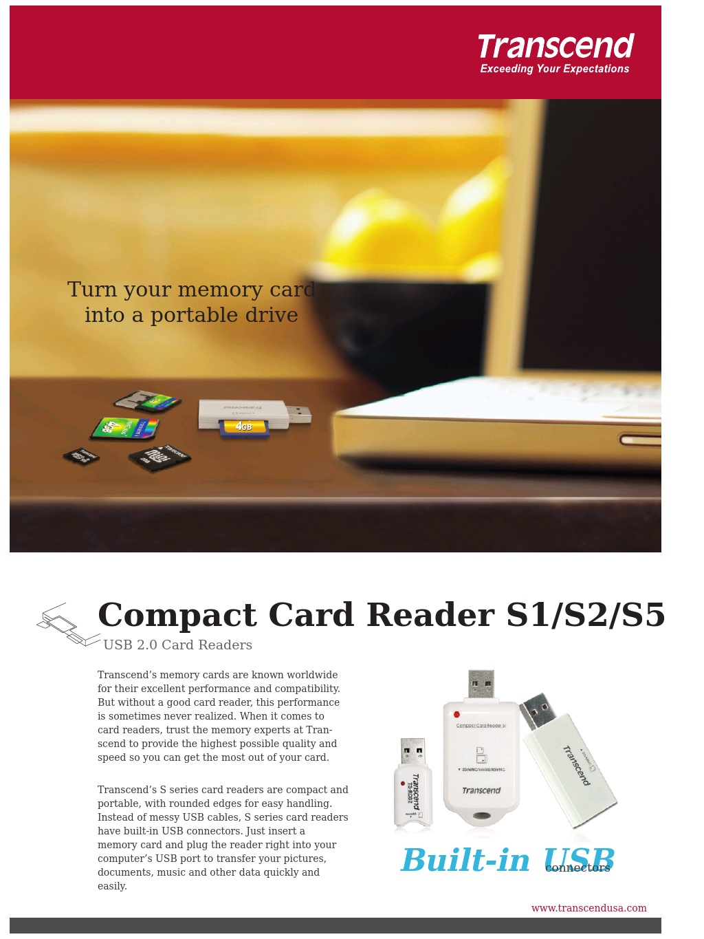 Compact Card Reader S5