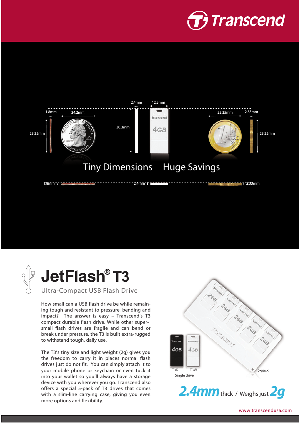 JetFlash T3