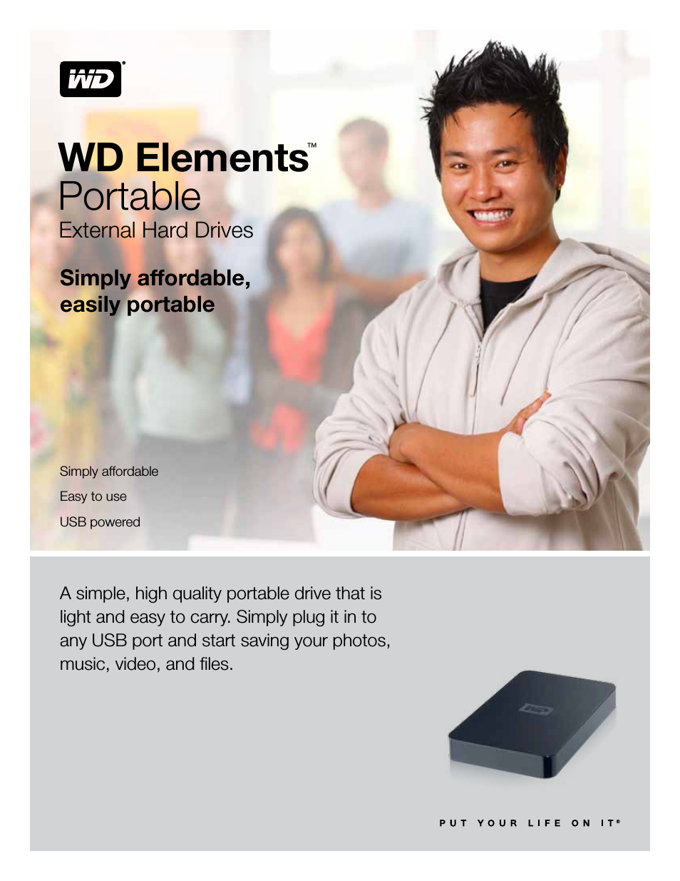 WD Elements WDBAAR5000