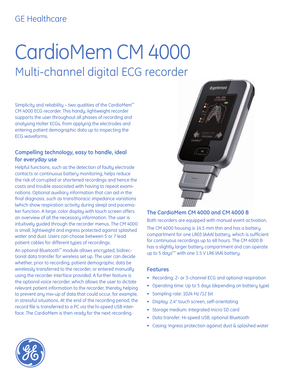 CardioMem CM 4000