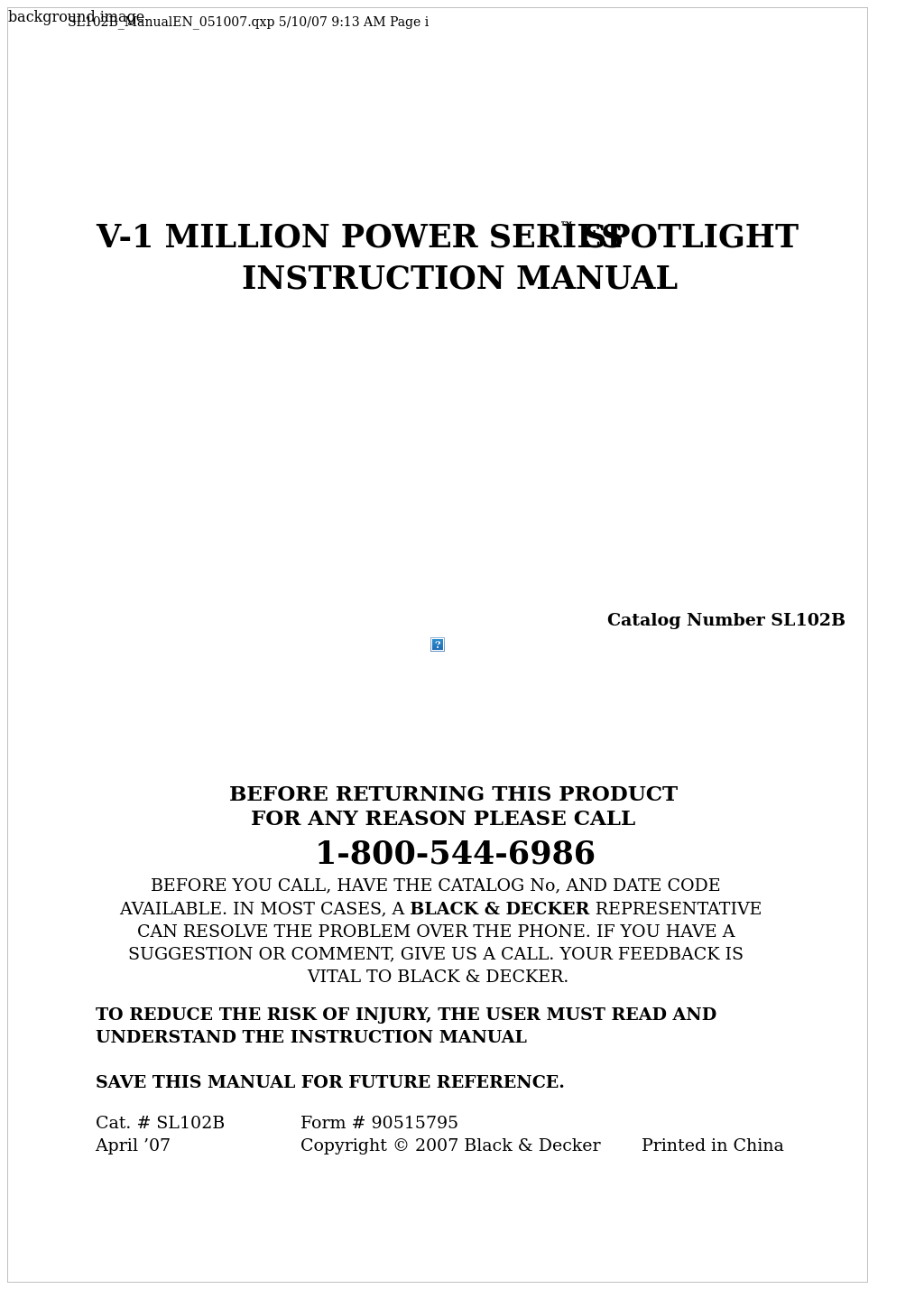 Power Series V-1 Million
