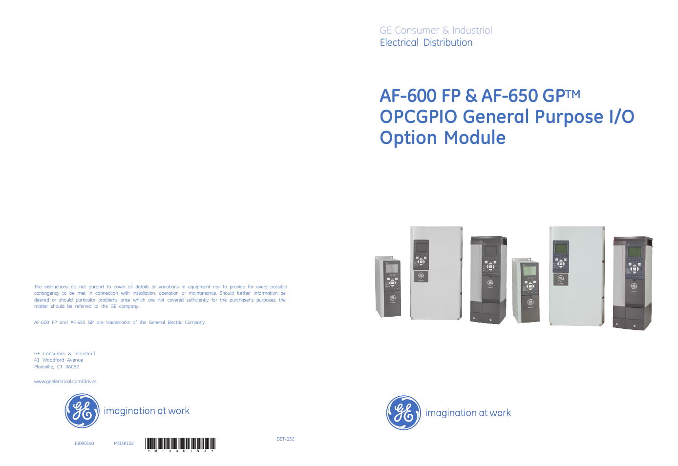 AF-650 GP OPCGPIO General Purpose I_O Option Module