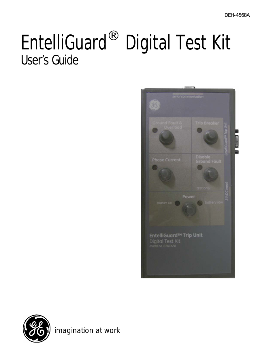 EntelliGuard G Digital Test Kit