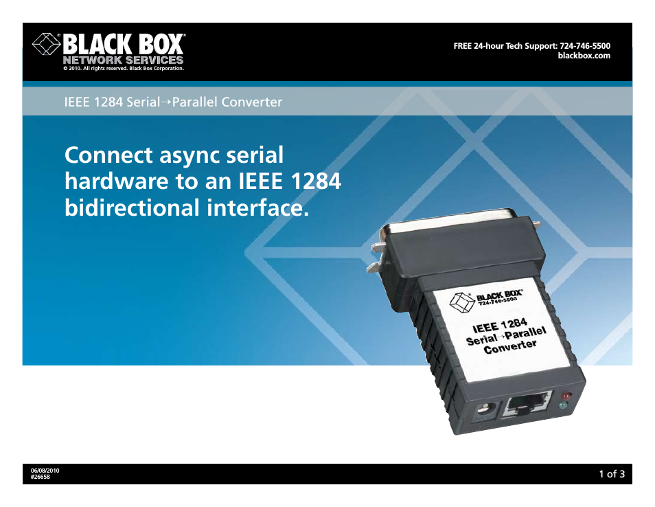 IEEE 1284 Serial→Parallel Converter 26658
