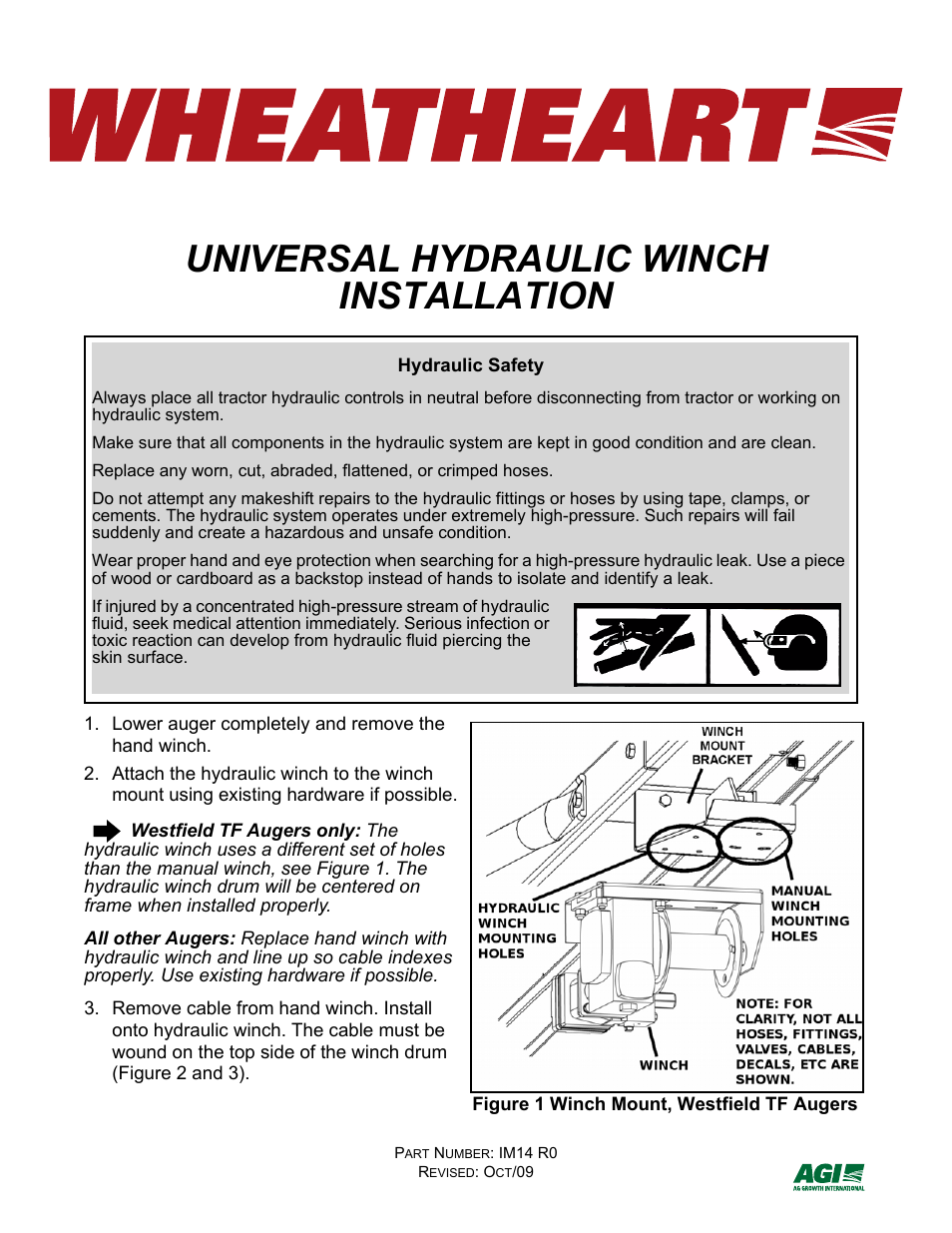 Universal Hydraulic Winch