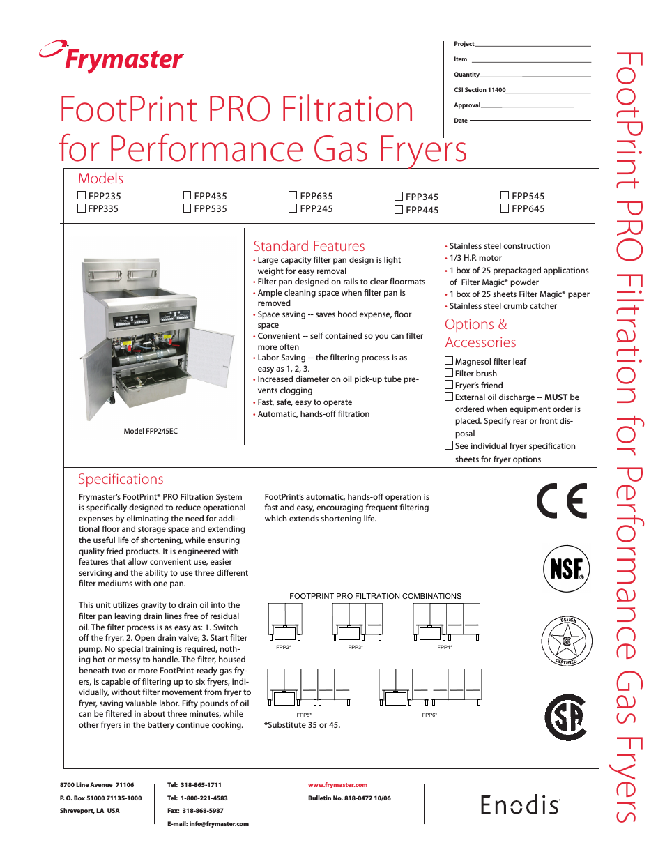 FootPrint PRO FPP445