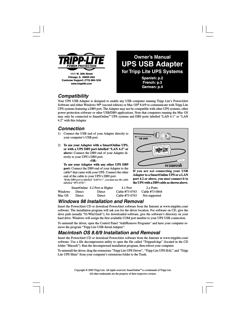 UPS USB Adapter