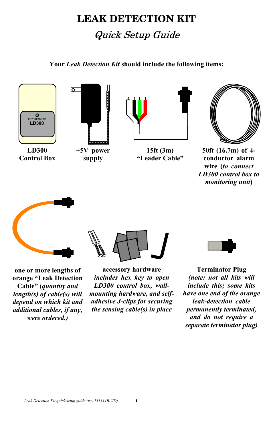 Leak Detection Kit
