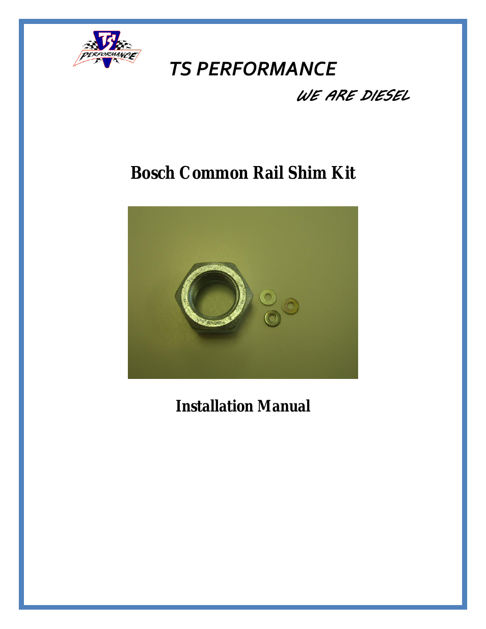 Bosch Shim Kit