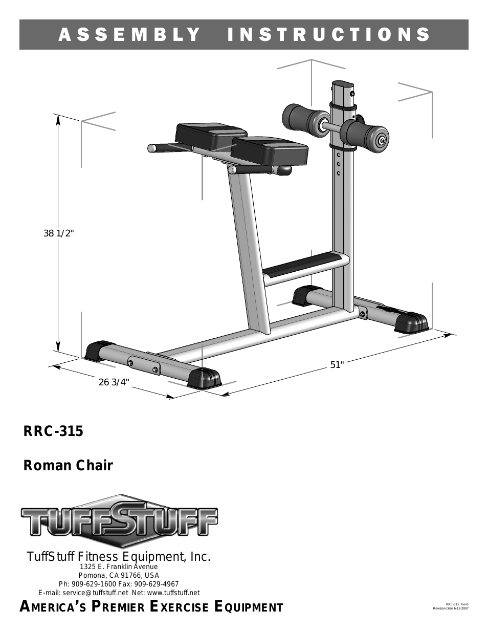 RRC-315 Roman Chair