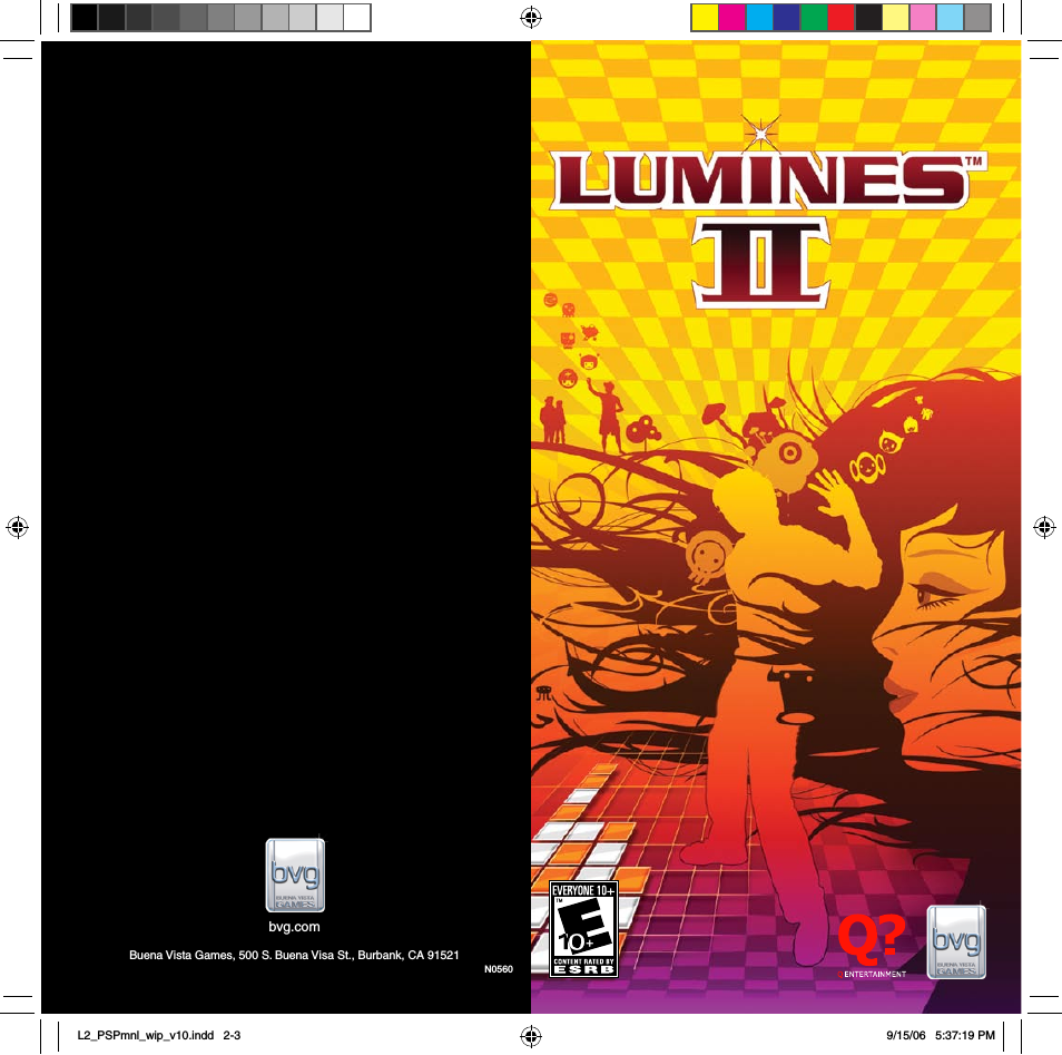 Lumines II for PSP
