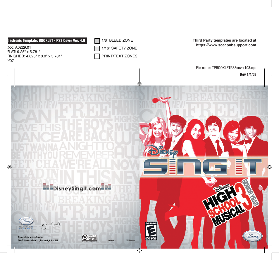 Sing It: High School Musical 3: Senior Year