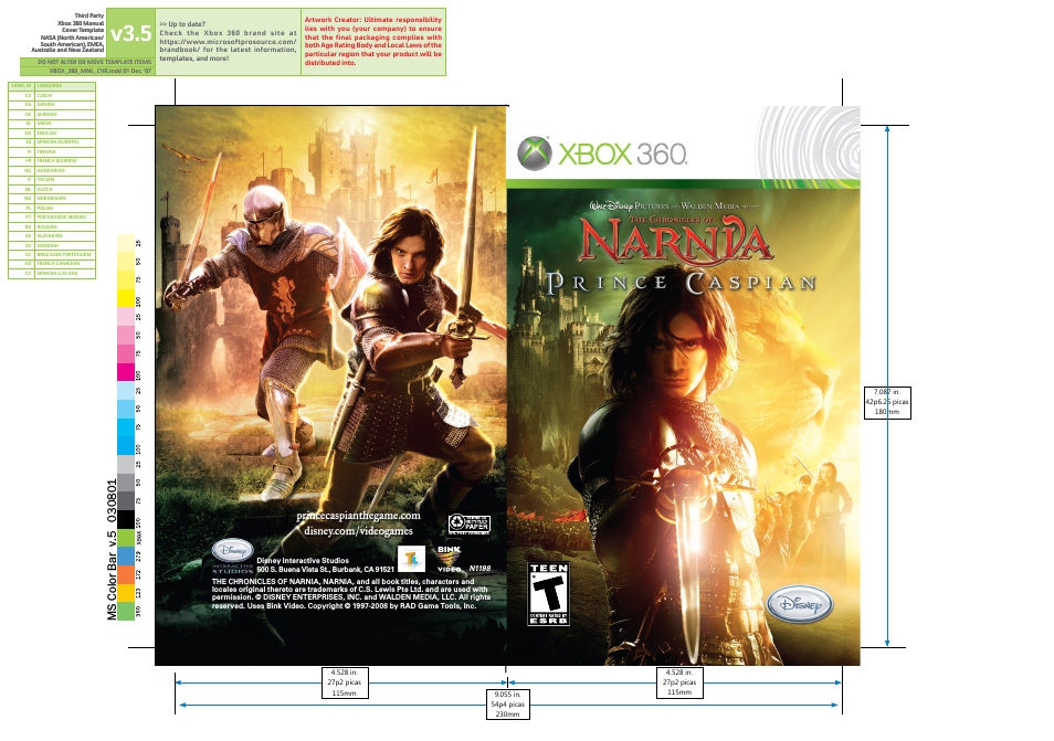 The Chronicles of Narnia: Prince Caspian for Xbox 360
