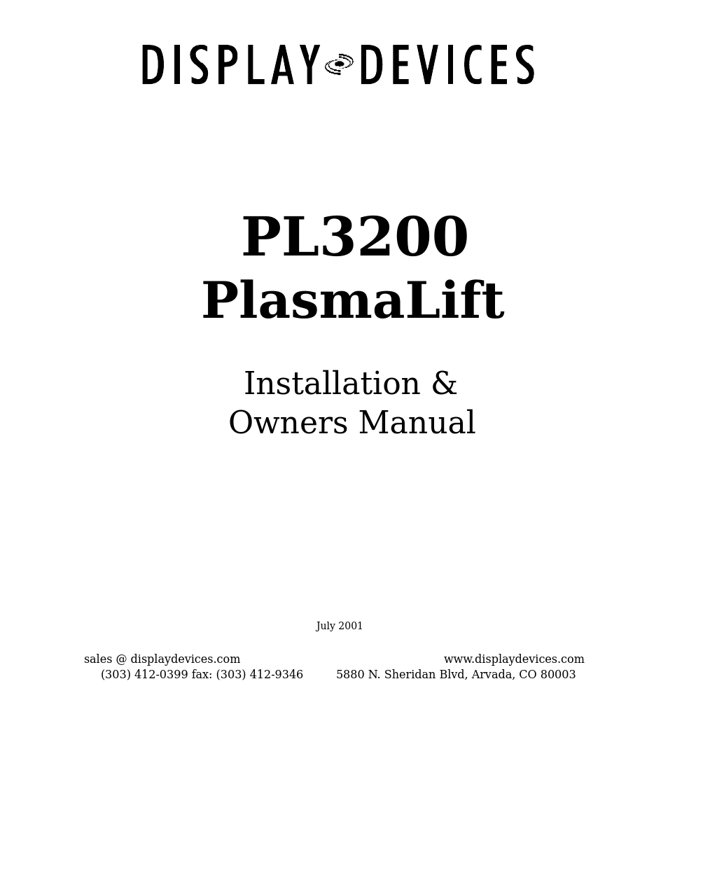PL-3200 Flat Screen Lifts High Ceiling