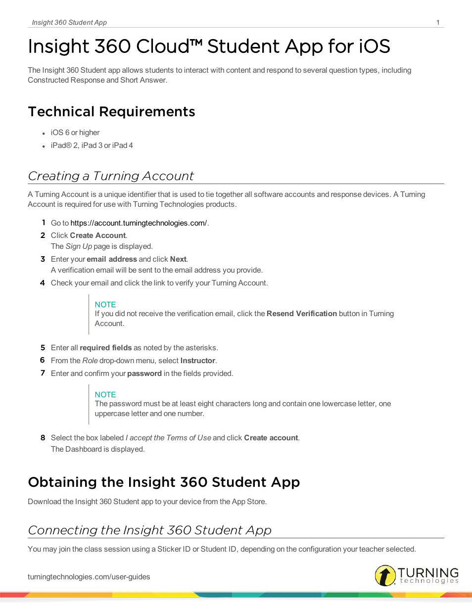 iOS Student App