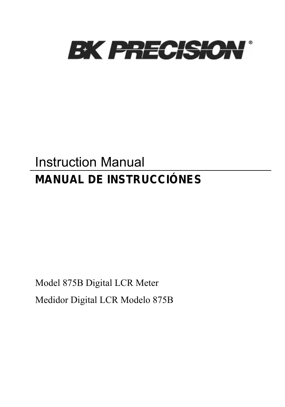 875B - Manual
