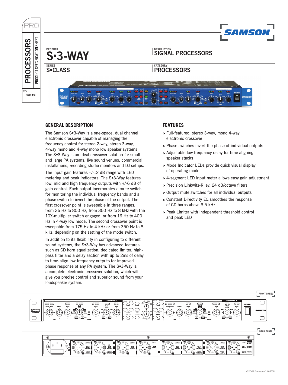 Signal Processors S3-Way