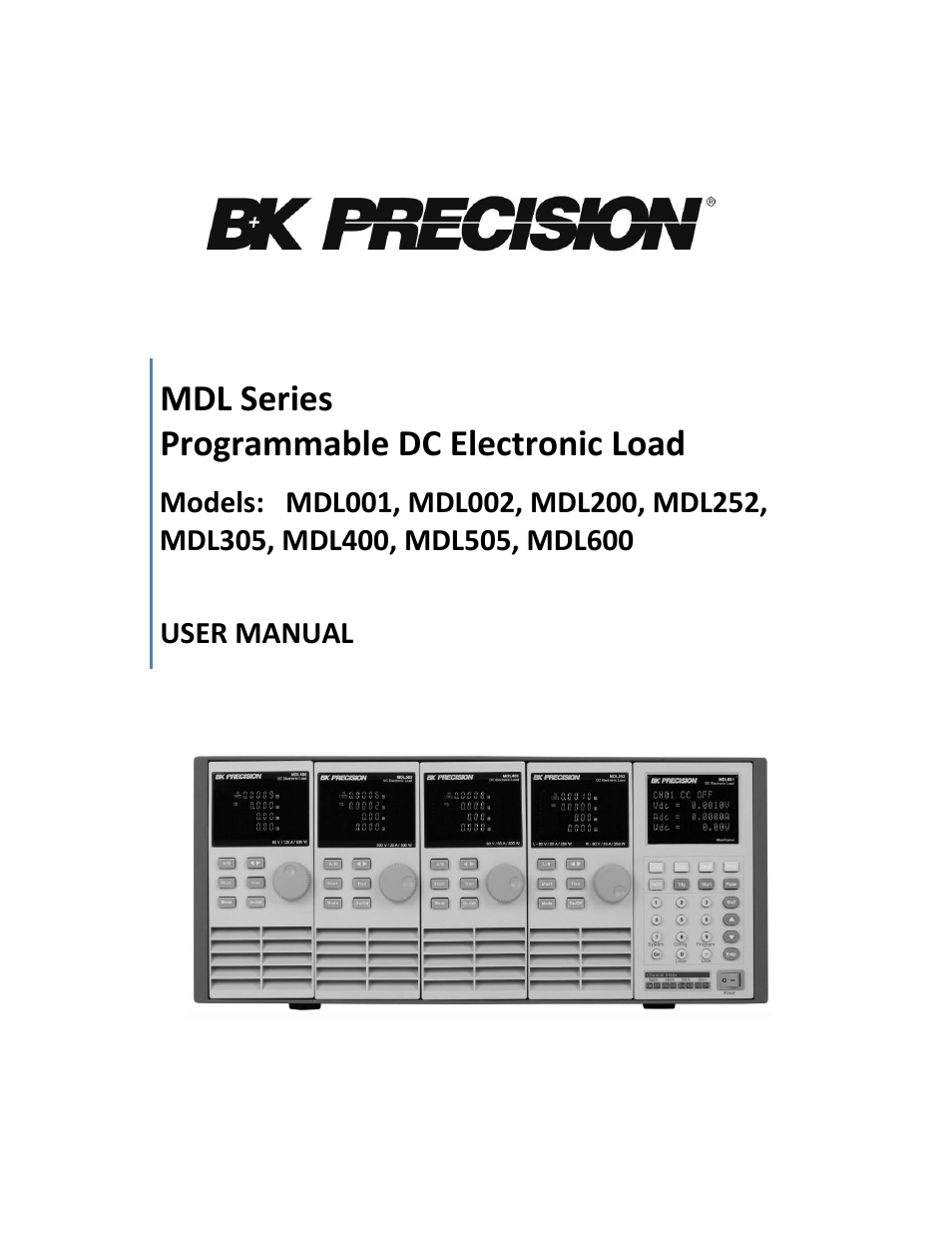 MDL Series - Manual