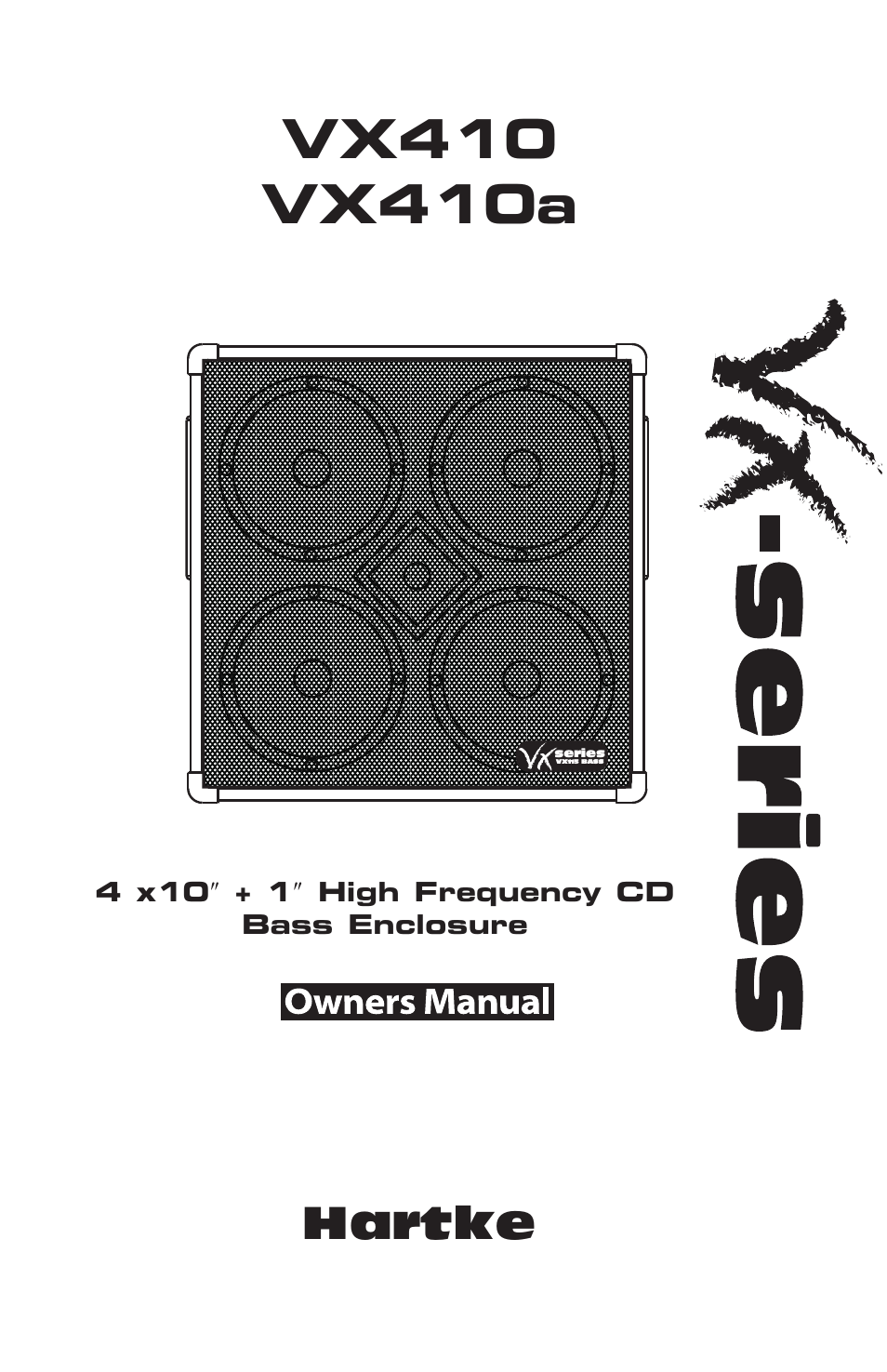 Bass Enclosure VX410