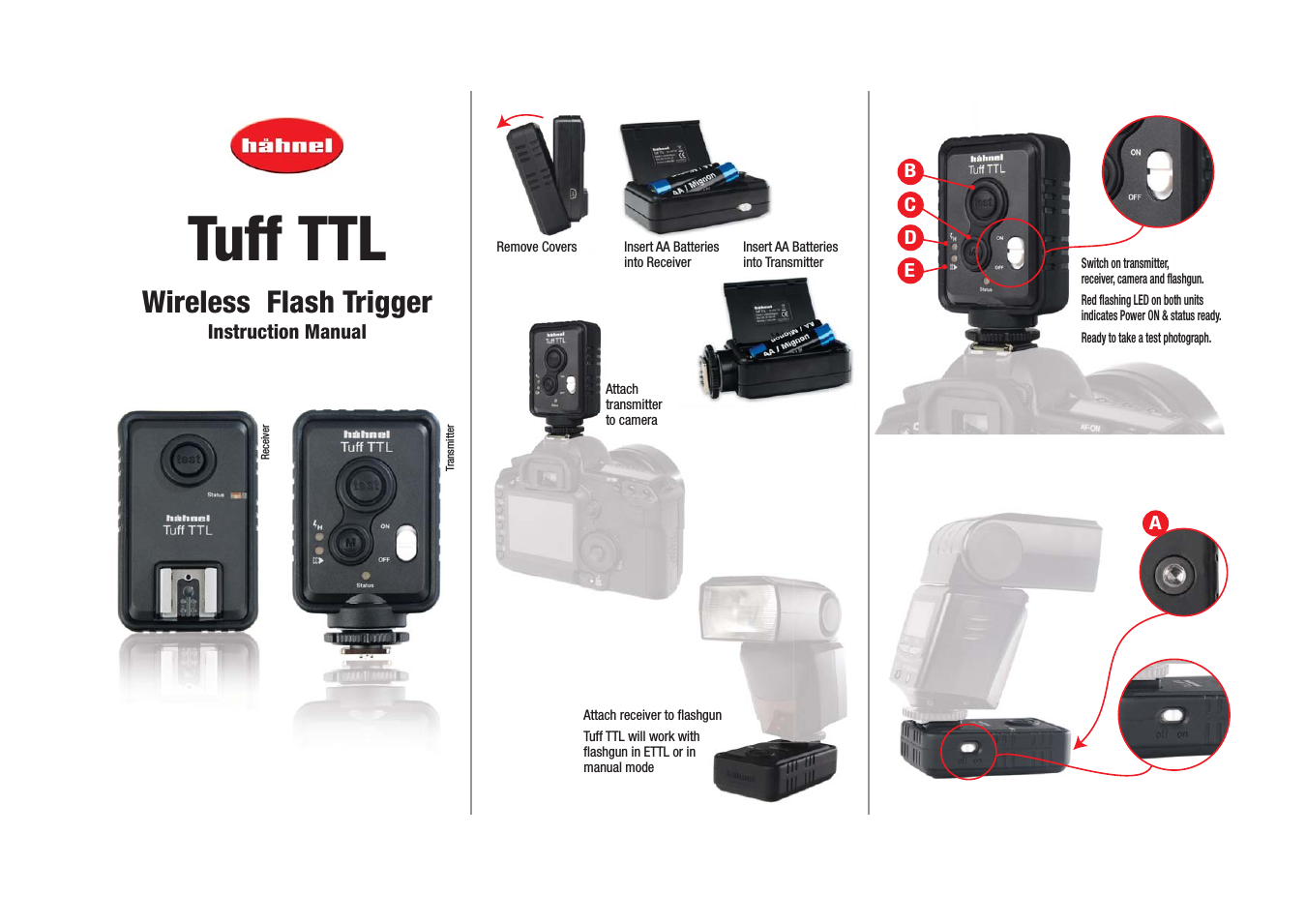 Tuff TTL Wireless Flash Trigger - Nikon