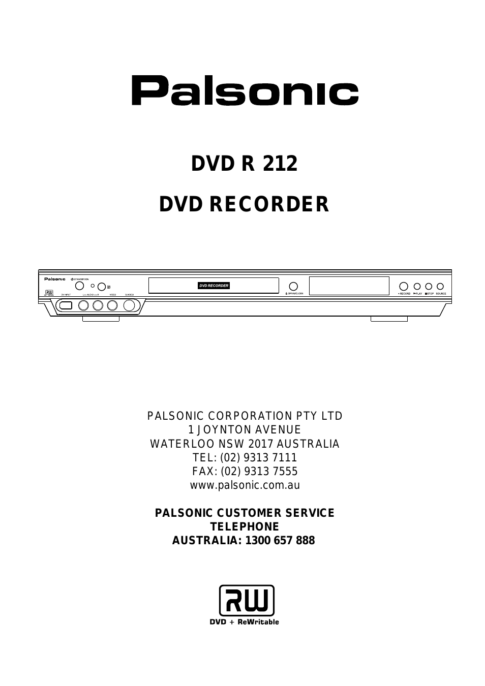DVD R 212