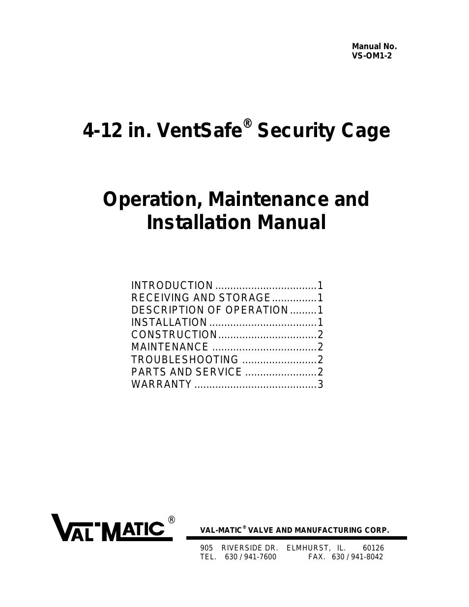 4-12 in. VentSafe Security Cage