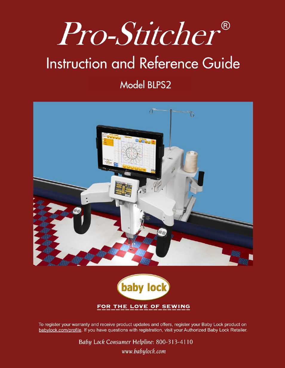 ProStitcher Version 14.04.0051 (BLPS2) Instruction and Reference Guide